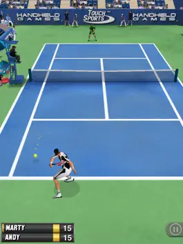 Game screenshot TouchSports Tennis 2012 HD mod apk