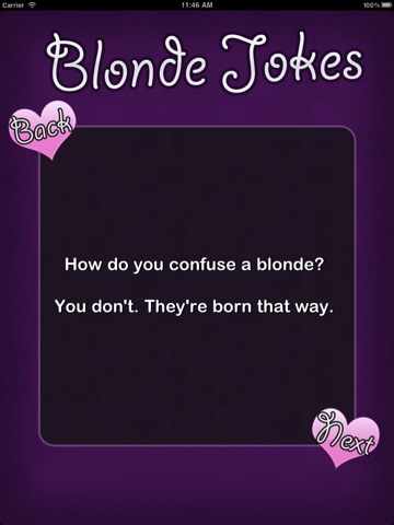 Blonde Jokes (FREE!) screenshot 2