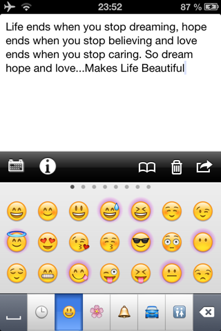 SMS writer Lite screenshot 4