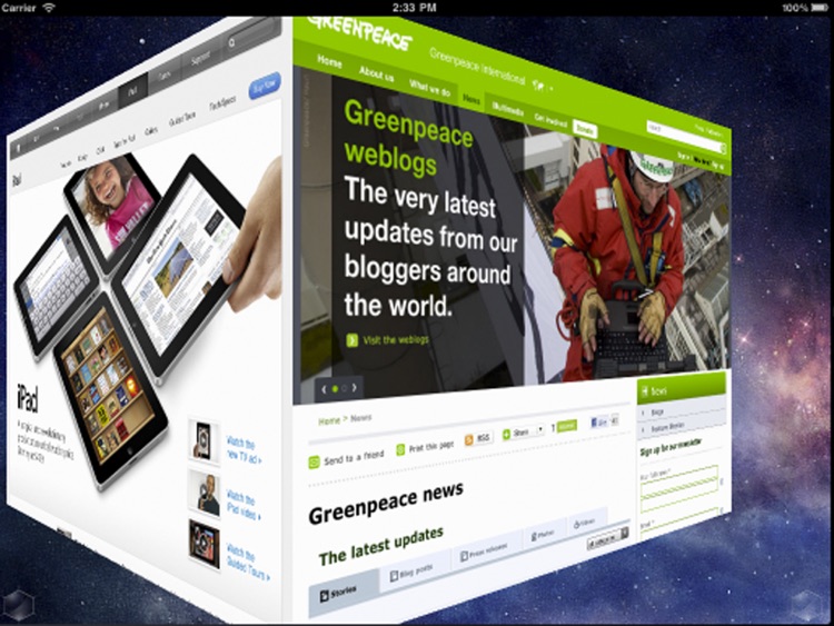 3D Web Browser Free screenshot-3