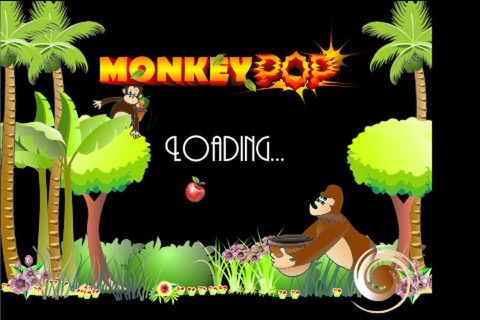 Monkey POP - Mommy Gorilla Catches Fruits in the Jungle screenshot 2