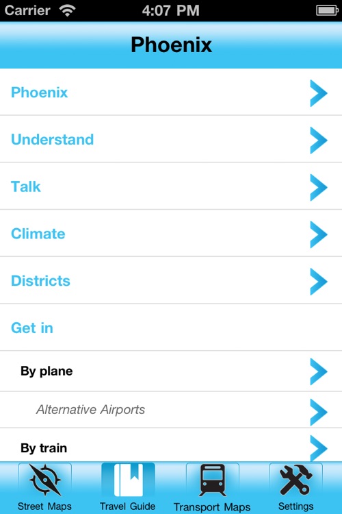 Phoenix Street Map Offline