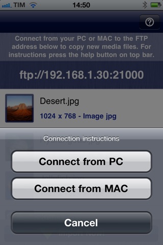 drop2Roll - Transfer photos from pc straight to camera roll! screenshot 2