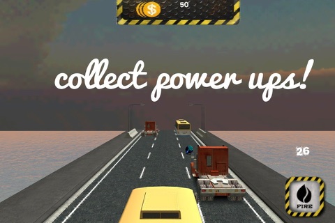 A Highway Bandit Truck - Revenge Of Trucker Road Rage FREE screenshot 4