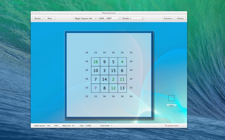 #2. iMagicSquares (macOS) Podle: 丽娜 夏