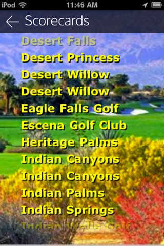 Golf Finder Palm Springs screenshot 3