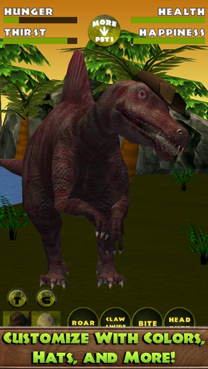 Virtual Pet Dinosaur: Spinosaurus screenshot-3