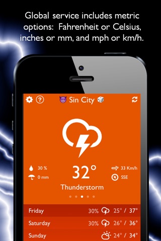 Weathergy – Free Weather & Clock screenshot 4