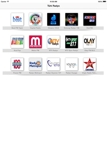 Screenshot #4 pour Benim Radyolar Türkiye: Türkiye aynı app Tüm telsizler! Canlı radyo;)