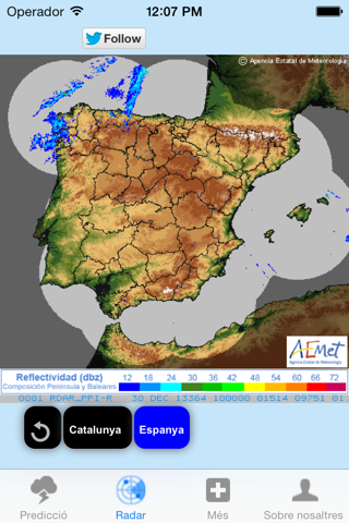 Barcelona's weather screenshot 4