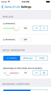 Game of Life (cellular automaton) screenshot #5 for iPhone