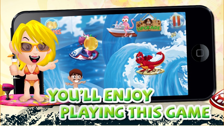 Turbo Minion Surfers and the Dash to Outrun Sea Dragons LITE - FREE Game