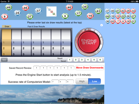 Screenshot #5 pour Lotto6Calc54Free