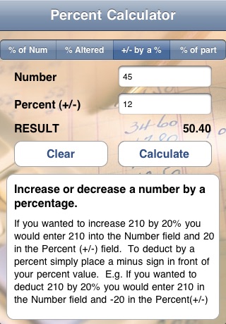 Percentage Calculator