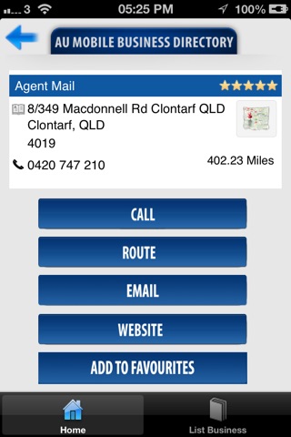 AU Mobile Business Directory screenshot 4