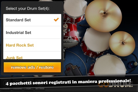 Go! Drum Set screenshot 2