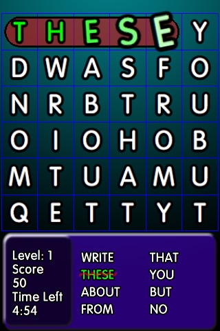 KidsWordfind screenshot 3