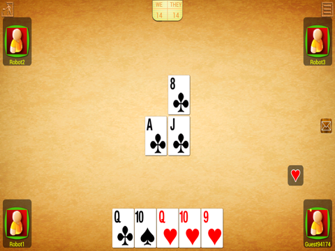 Screenshot #5 pour Belote (Bridge-Belote)
