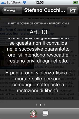 Costituzione In The News screenshot 4