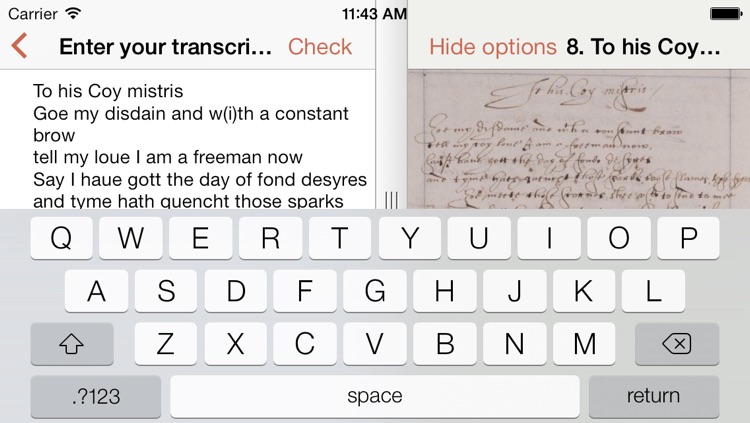 English Renaissance Handwriting screenshot-3