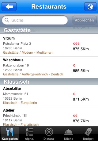 Berlin Multimedia Travel Guide in German screenshot 3