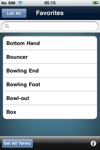 Cricket Terms screenshot 4