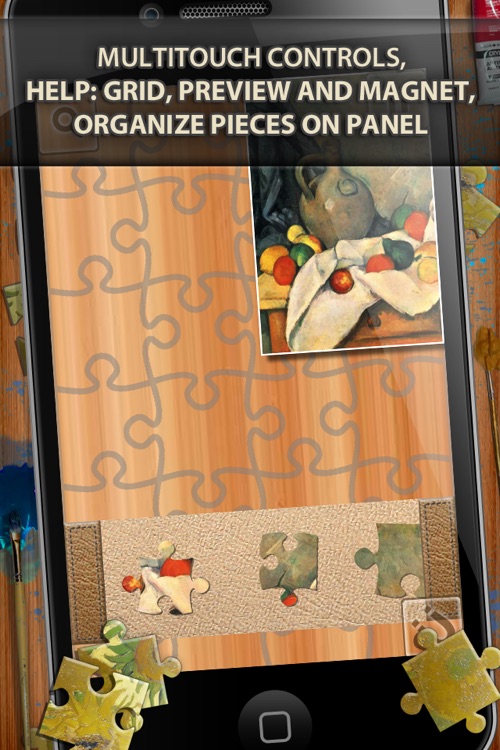 Paul Cezanne Jigsaw Puzzles - Play with Paintings. Prominent Masterpieces to recognize and put together