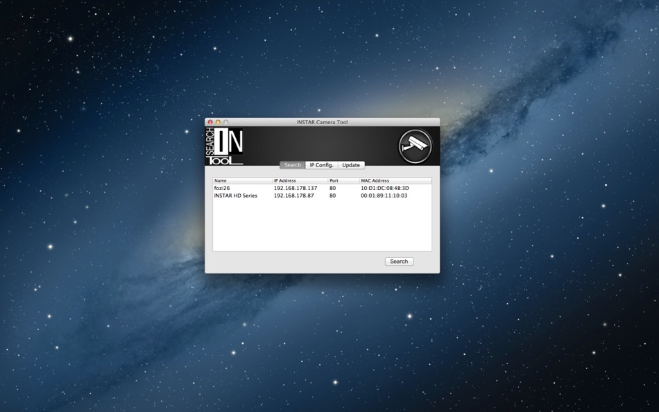 INSTAR Camera Tool - 2.6 - (macOS)