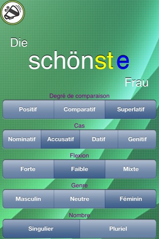 German Adjectives screenshot 2