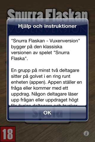 Snurra Flaskan - Vuxenversion screenshot 2