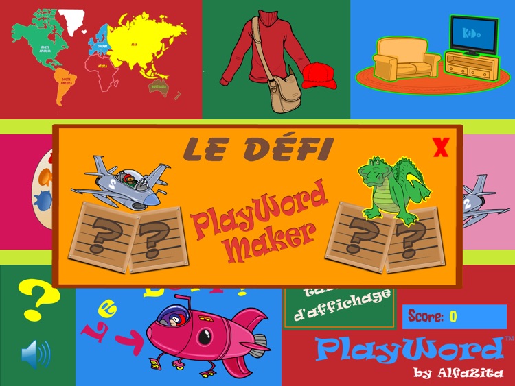 Learn basic french words with PlayWord for kids!
