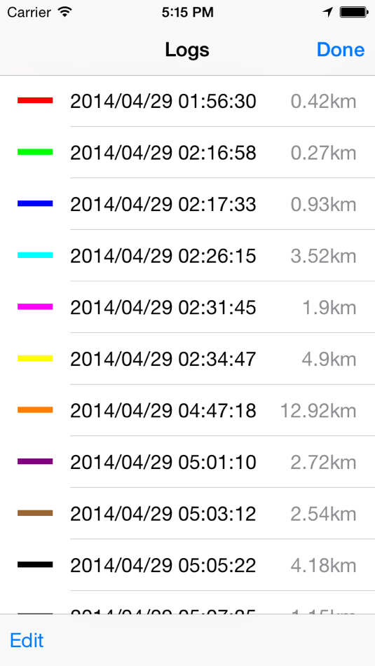 #2. GPS Logging Tool (iOS) 由: miyuki saito