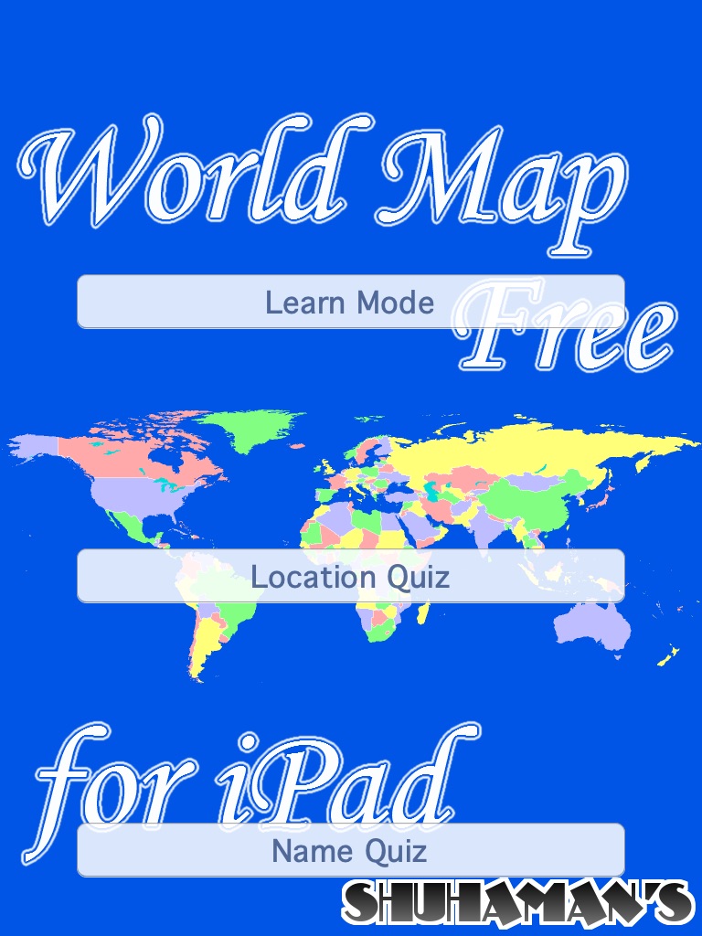 World Map Free for iPad screenshot 2