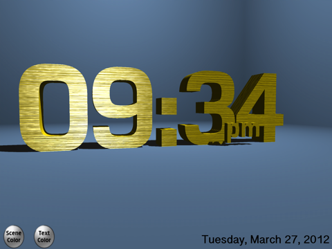 3D Clock HD screenshot 3