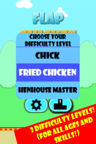 Flap Chicken Flap (A Flappy Game) screenshot 2