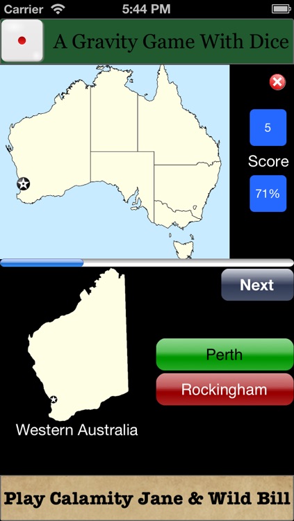GeoProvCities - Identify the capital cities in Canada and Australia screenshot-3