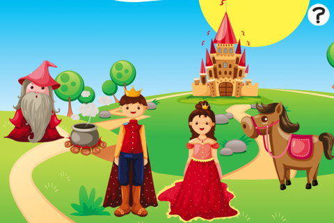 A Fairy Tale Kids Adventure - Free Learning Game - Discover a Fabulous World of the Princess & Horse screenshot 2