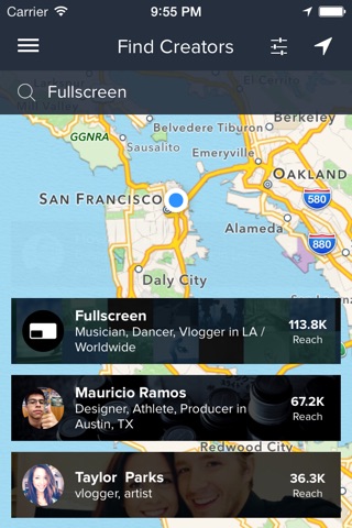 Fullscreen Creator Platform screenshot 4