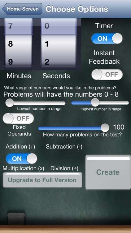 Timed Test Free for iPhone