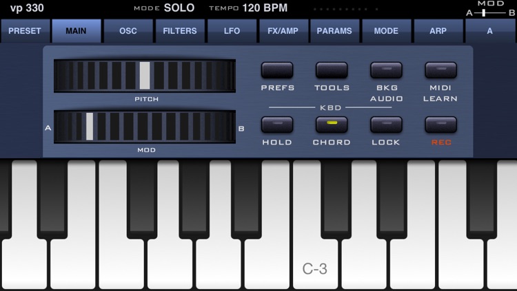 SunrizerXS synth