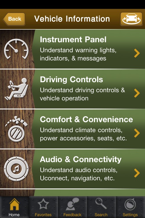 Jeep Vehicle Info CA