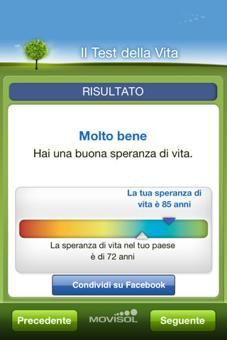 Test of Life: expectancy to live calculator in habits and genetics screenshot 4