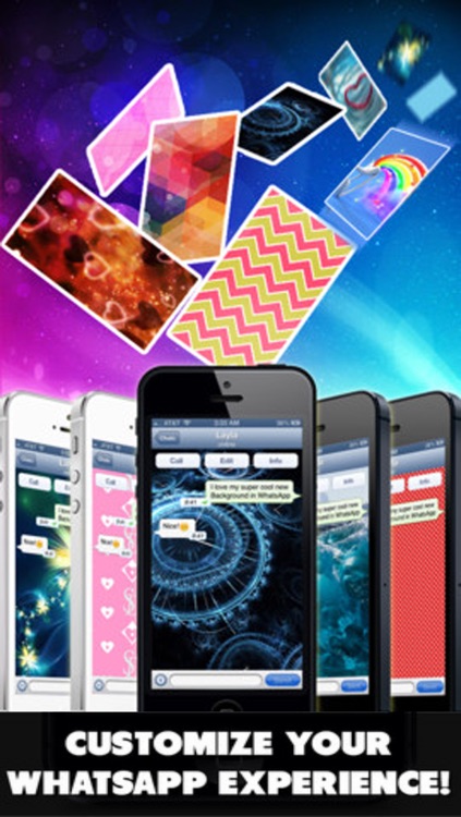 Retina Background for Whatsapp & Hangouts & Viber