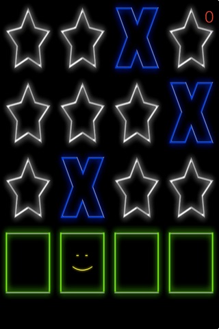 Neon Steps - Don't Step On The White Stars! screenshot 2