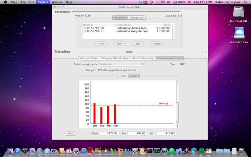Screenshot #3 pour MyAccounts