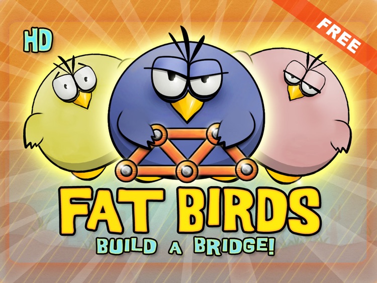 Fat Birds Build a Bridge - Free HD screenshot-3