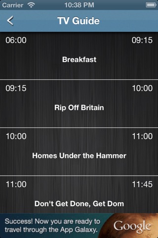 TV Listings UK : The Best App TV Guide in England !のおすすめ画像2