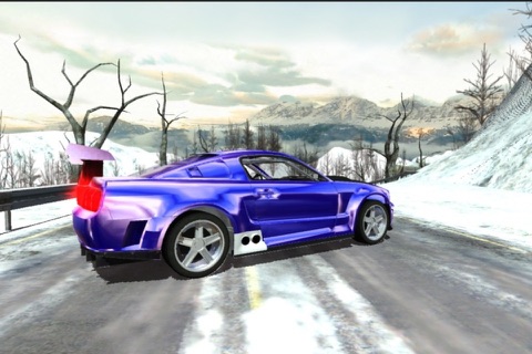 Car Race Winter screenshot 2
