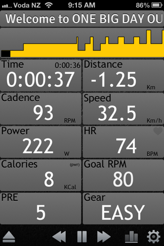 CycleCoach - Fitness Test screenshot 2