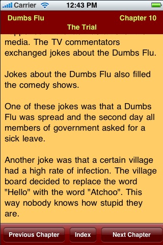 Dumbs Flu screenshot 2